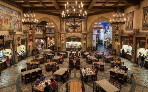 Castle Walk Food Court inside Excalibur Hotel Las Vegas
